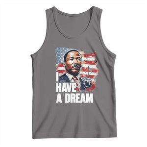 Martin Luther King Jr Tank Top I Have A Dream TS14 Deep Heather Print Your Wear