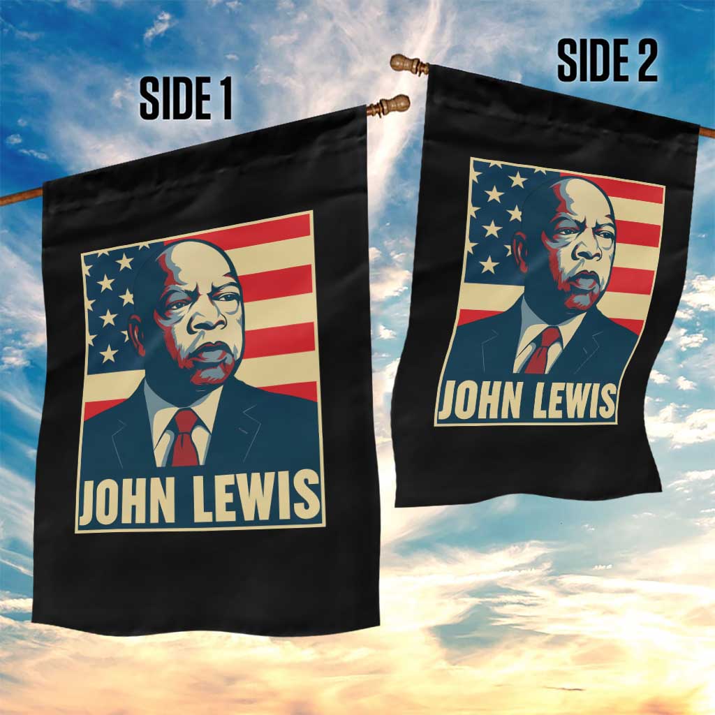 John Lewis Garden Flag Black History Month TS14 Print Your Wear