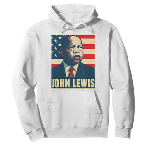 John Lewis Hoodie Black History Month TS14 White Print Your Wear