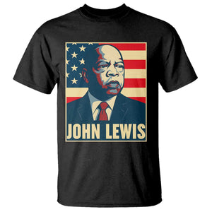 John Lewis T Shirt Black History Month TS14 Black Print Your Wear