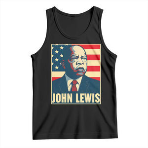 John Lewis Tank Top Black History Month TS14 Black Print Your Wear