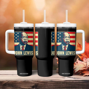 John Lewis Tumbler With Handle Black History Month TS14 Print Your Wear