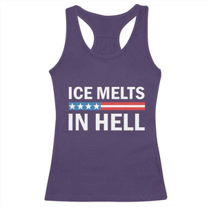 Ice Melts In Hell Racerback Tank Top Activist Statement Quote TS14 Purple Print Your Wear