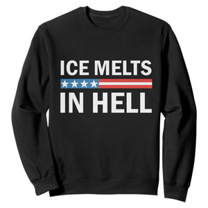 Ice Melts In Hell Sweatshirt Activist Statement Quote TS14 Black Print Your Wear