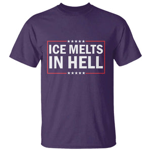 Ice Melts In Hell T Shirt Immigrant Rights Activist Statement Protest Quote TS14 Purple Print Your Wear