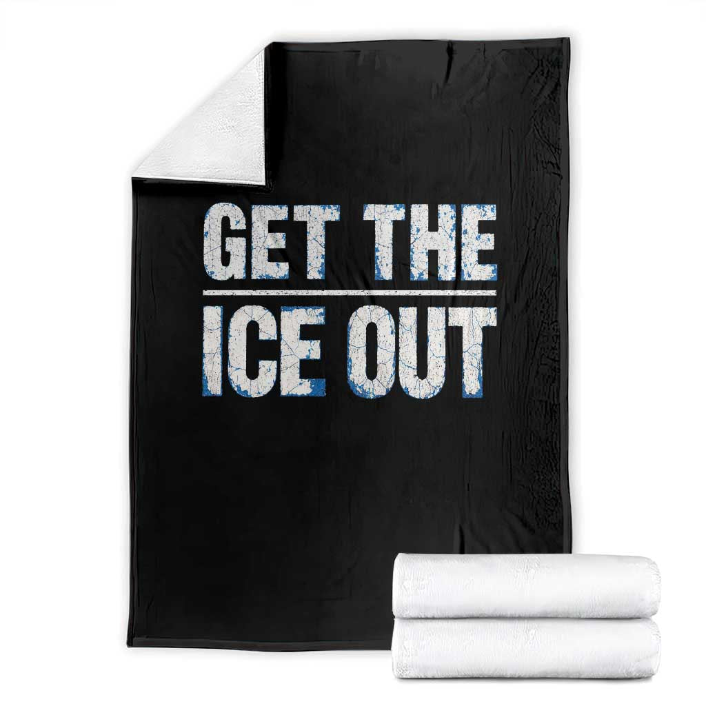 Minnesota Resist Anti ICE Immigration Protest Ladies Throw Blanket TS14 Black Print Your Wear