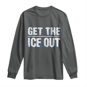 Minnesota Resist Anti ICE Immigration Protest Ladies Long Sleeve Shirt TS14 Dark Heather Print Your Wear
