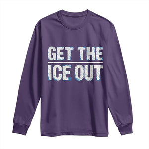 Minnesota Resist Anti ICE Immigration Protest Ladies Long Sleeve Shirt TS14 Purple Print Your Wear