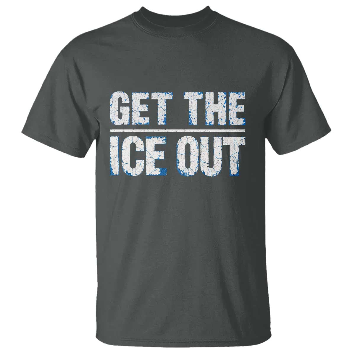 Minnesota Resist Anti ICE Immigration Protest Ladies T Shirt TS14 Dark Heather Print Your Wear