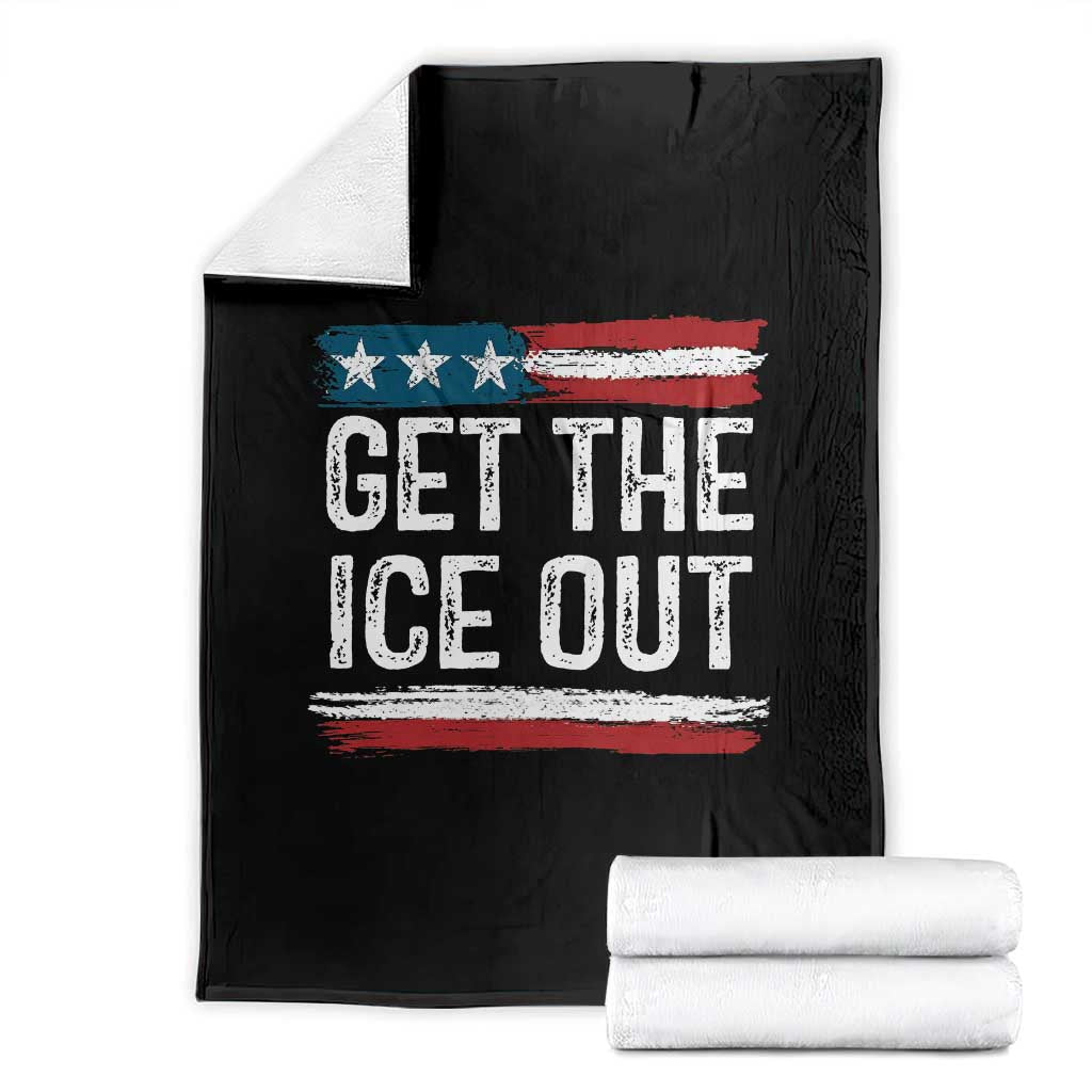 Anti ICE Immigration Protest Human Rights Throw Blanket TS14 Black Print Your Wear