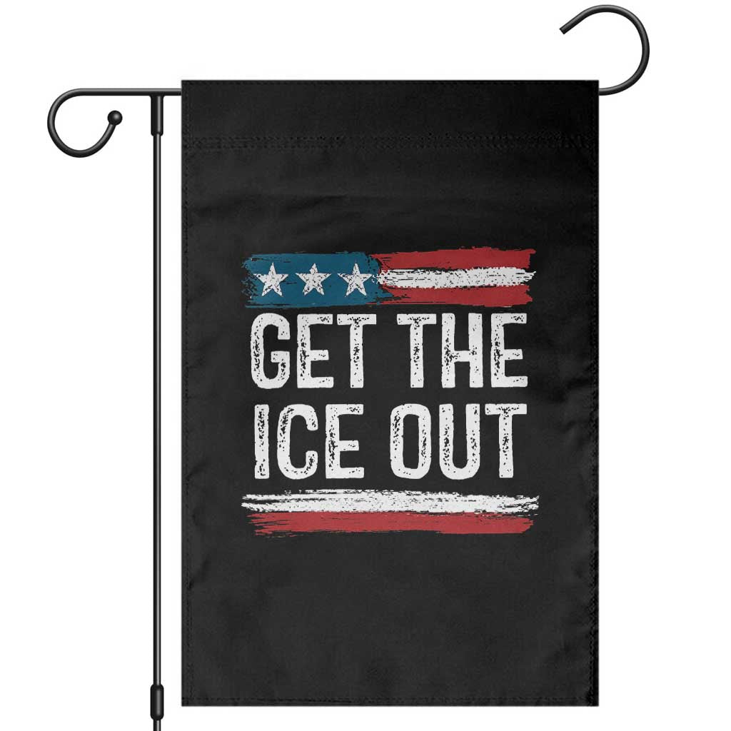 Anti ICE Immigration Protest Human Rights Garden Flag TS14 Black Print Your Wear