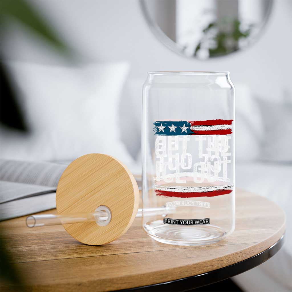 Anti ICE Immigration Protest Human Rights Glass Can TS14 Print Your Wear