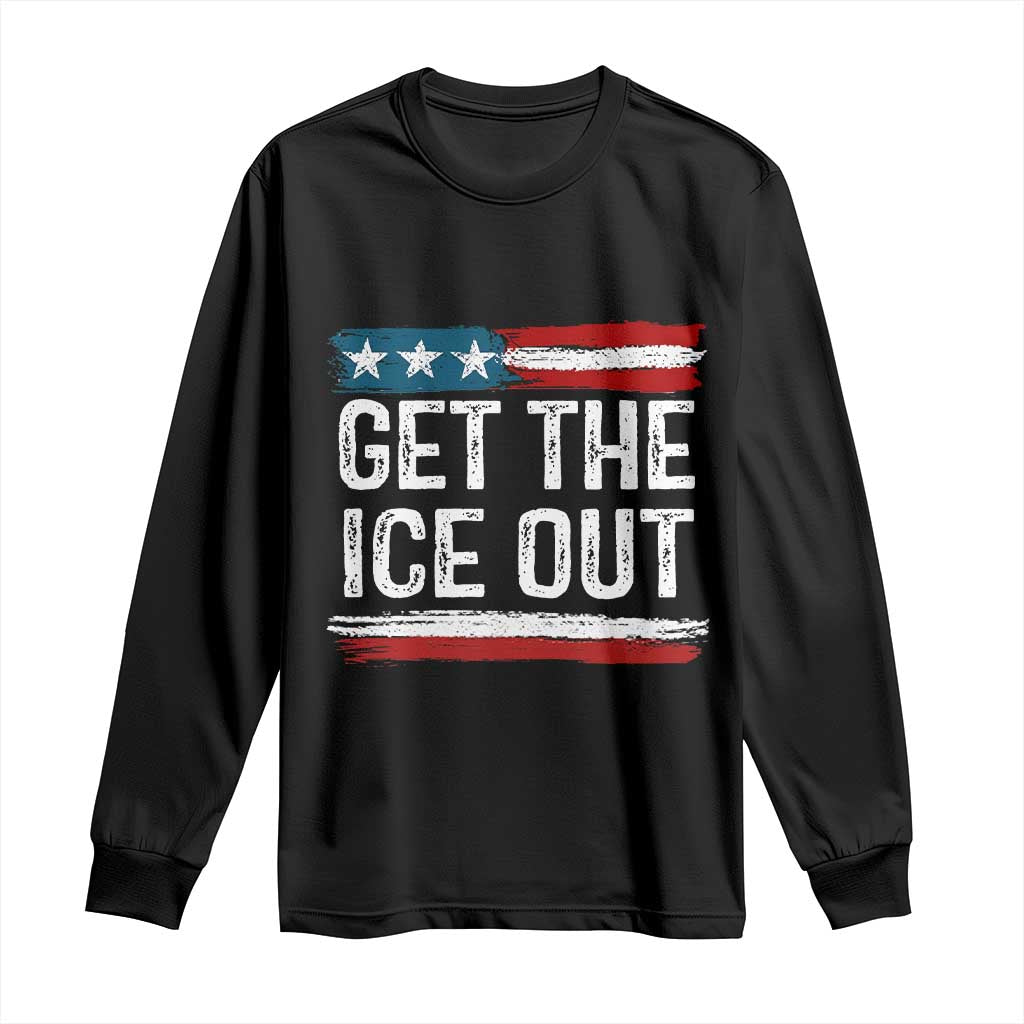 Anti ICE Immigration Protest Human Rights Long Sleeve Shirt TS14 Black Print Your Wear