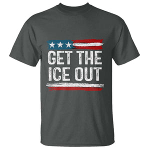 Anti ICE Immigration Protest Human Rights T Shirt TS14 Dark Heather Print Your Wear