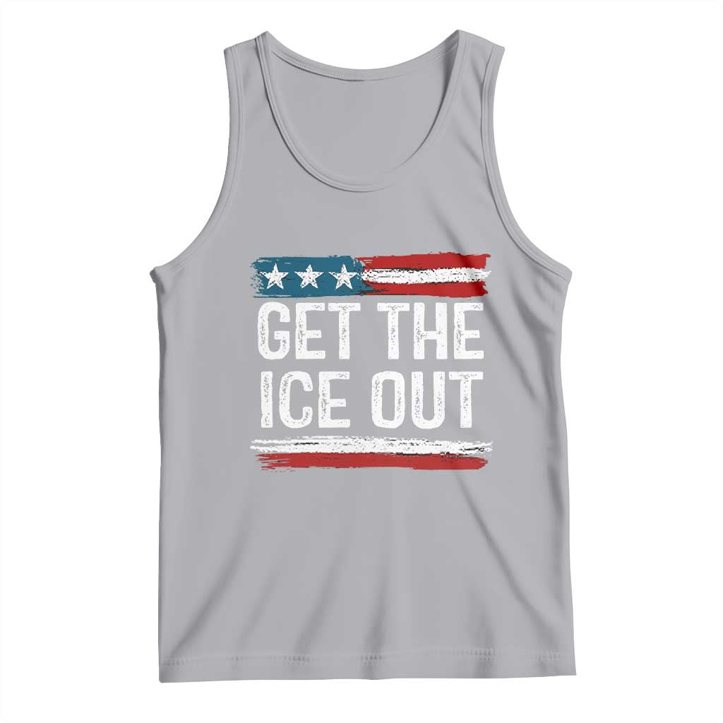 Anti ICE Immigration Protest Human Rights Tank Top TS14 Athletic Heather Print Your Wear