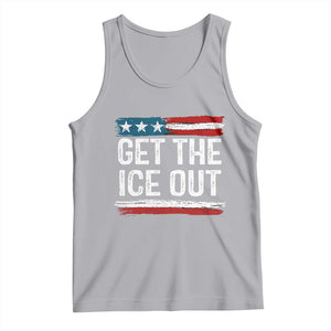 Anti ICE Immigration Protest Human Rights Tank Top TS14 Athletic Heather Print Your Wear