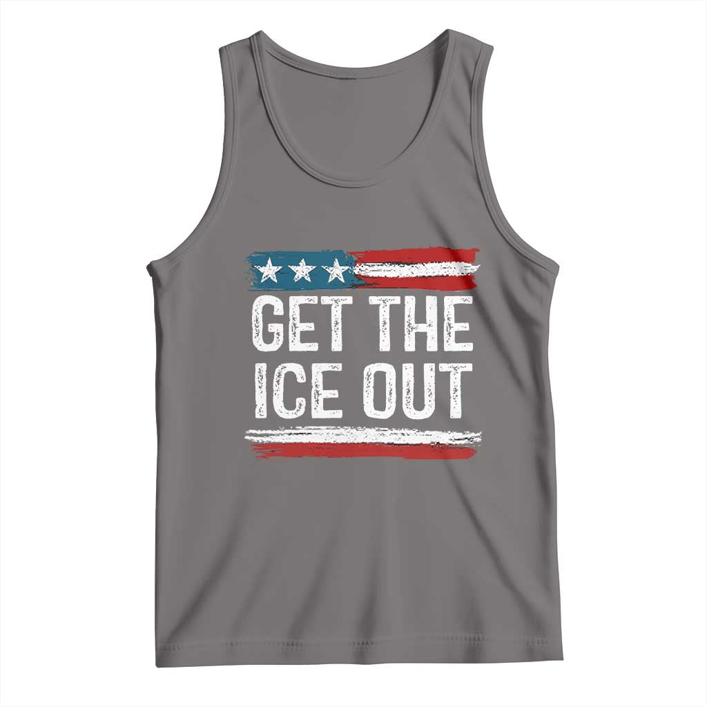 Anti ICE Immigration Protest Human Rights Tank Top TS14 Deep Heather Print Your Wear