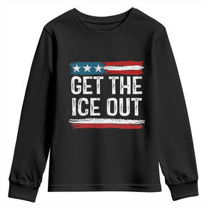 Anti ICE Immigration Protest Human Rights Youth Sweatshirt TS14 Black Print Your Wear