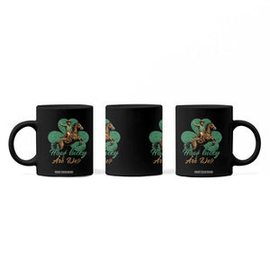 How Lucky Are We Coffee Mug Cowboy Western Irish St Patrick's Day TS14 Print Your Wear