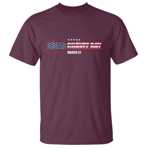 Cesar Chavez T Shirt Hispanic Heritage Month Mexican Immigrant TS14 Maroon Print Your Wear
