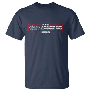 Cesar Chavez T Shirt Hispanic Heritage Month Mexican Immigrant TS14 Navy Print Your Wear