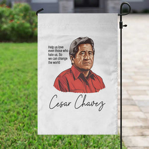 Cesar Chavez Quote Garden Flag 31 March Celebration Day TS14 Print Your Wear