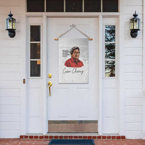 Cesar Chavez Quote Garden Flag 31 March Celebration Day TS14 Print Your Wear