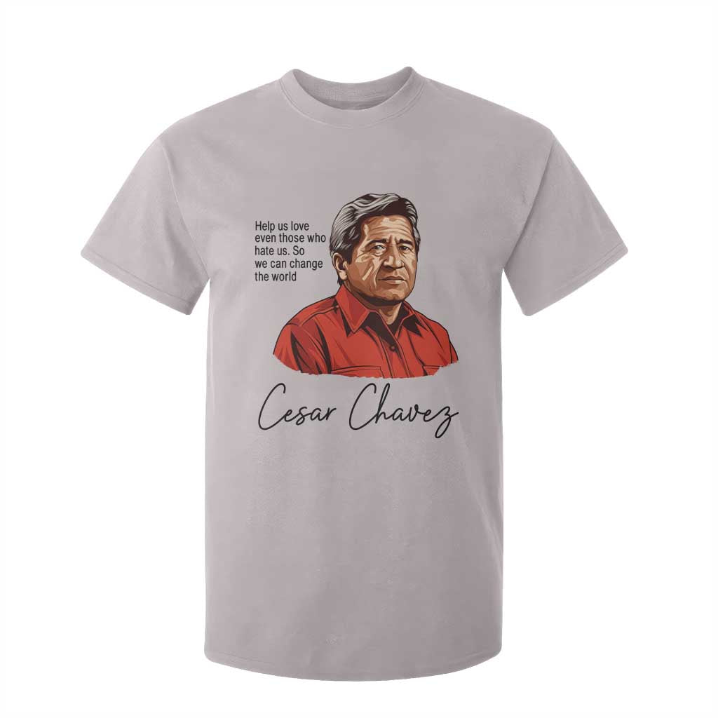 Cesar Chavez Quote T Shirt For Kid 31 March Celebration Day TS14 Ice Gray Print Your Wear
