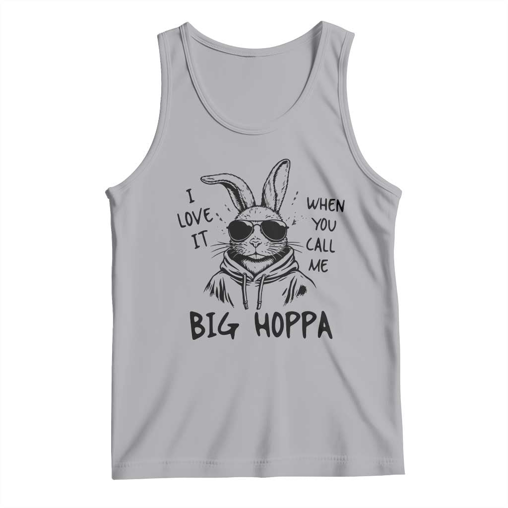 I Love It When You Call Me Big Hoppa Tank Top Funny Easter Bunny Kids TS14 Athletic Heather Print Your Wear