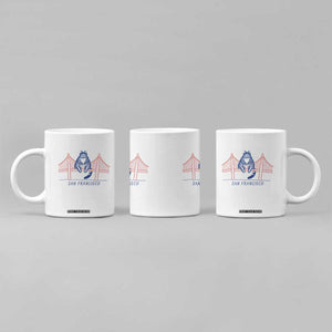 Funny Cat San Francisco Golden Gate Coffee Mug TS14 Print Your Wear