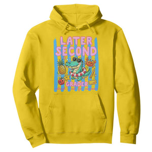 Later Second Grader School's Out For Summer Hoodie Last Day Of School Later Gator Alligator TS14 Daisy Print Your Wear