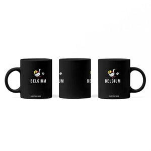 Belgium Football Coffee Mug Silly Goose Soccer Fan Support TS14 Print Your Wear
