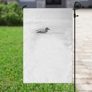 Funny Leave Me A Loon Nature Bird Lovers Garden Flag TS14 Print Your Wear