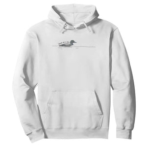 Funny Leave Me A Loon Nature Bird Lovers Hoodie TS14 White Print Your Wear