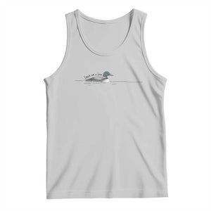Funny Leave Me A Loon Nature Bird Lovers Tank Top TS14 Ash Print Your Wear