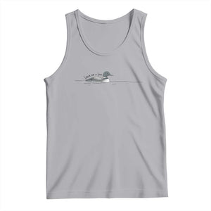 Funny Leave Me A Loon Nature Bird Lovers Tank Top TS14 Athletic Heather Print Your Wear