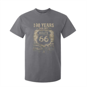 Route Highway 66 100 Year Centennial Anniversary Souvenir T Shirt For Kid TS14 Charcoal Print Your Wear
