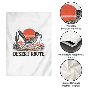 Arizona Roadrunner Bird Desert Landscape Cactus Garden Flag TS14 Print Your Wear