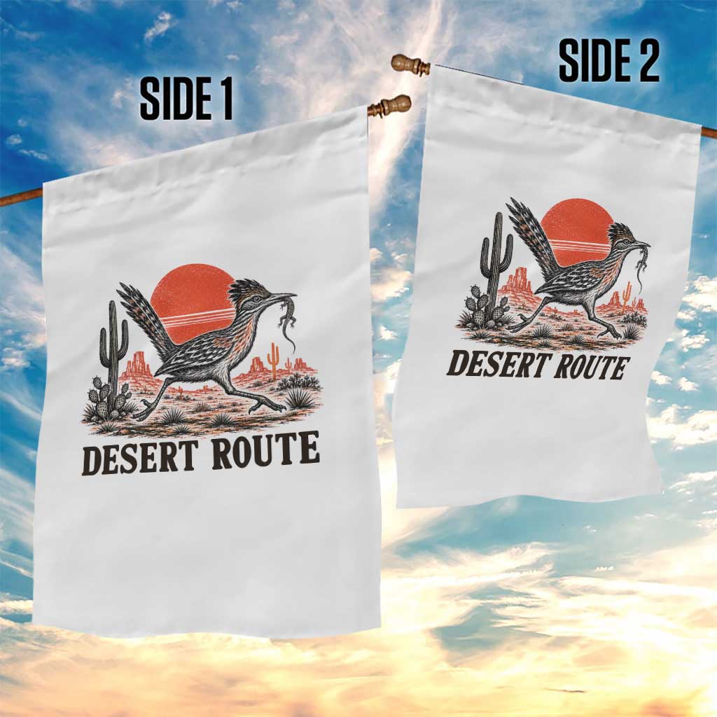 Arizona Roadrunner Bird Desert Landscape Cactus Garden Flag TS14 Print Your Wear