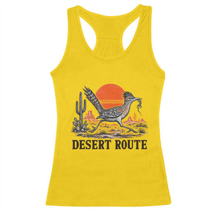 Arizona Roadrunner Bird Desert Landscape Cactus Racerback Tank Top TS14 Daisy Print Your Wear