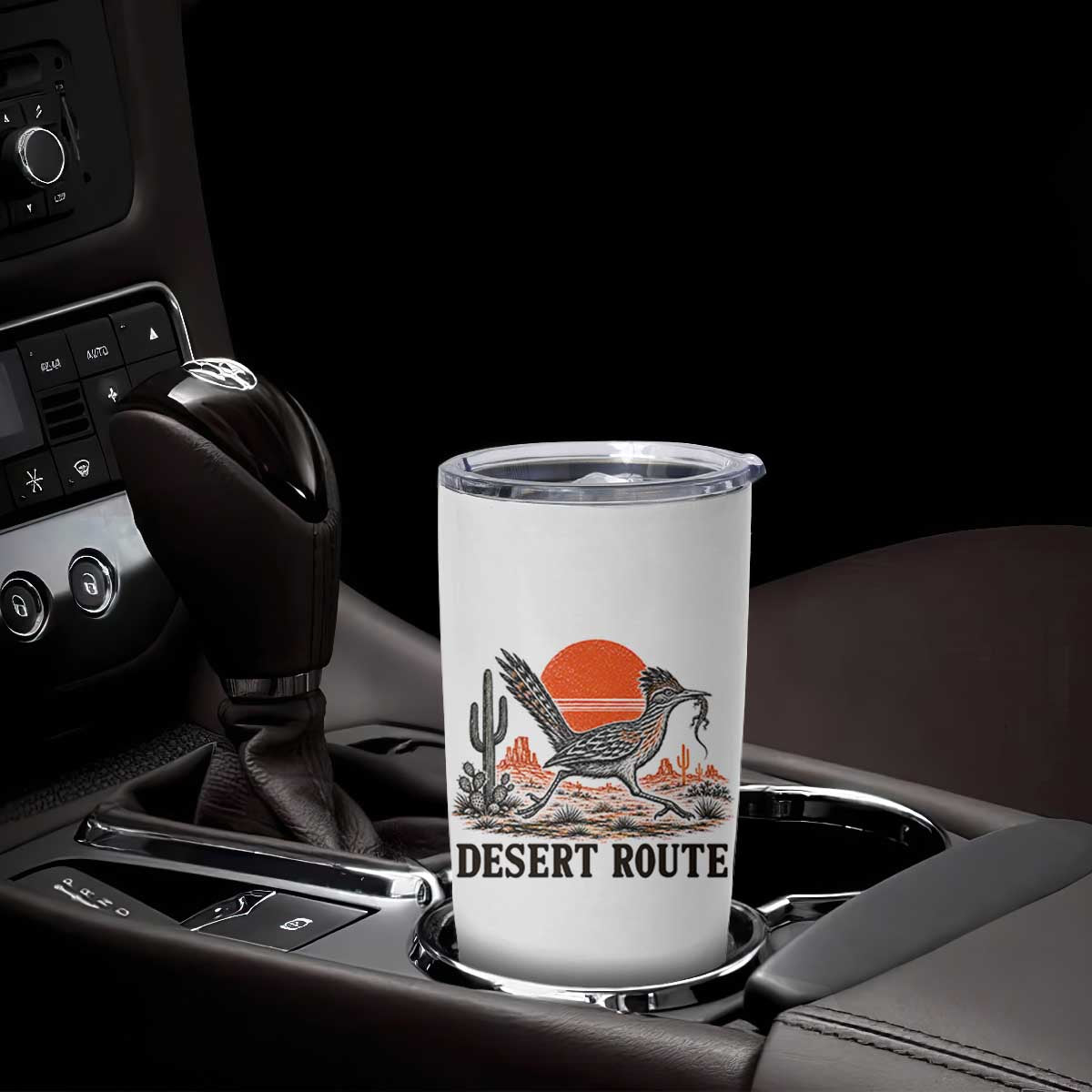 Arizona Roadrunner Bird Desert Landscape Cactus Tumbler Cup TS14 Print Your Wear