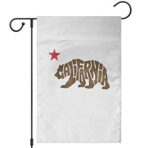 California The Golden State Bear Flag San Francisco Garden Flag