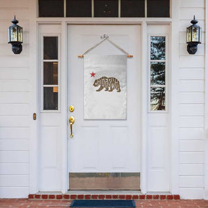 California The Golden State Bear Flag San Francisco Garden Flag