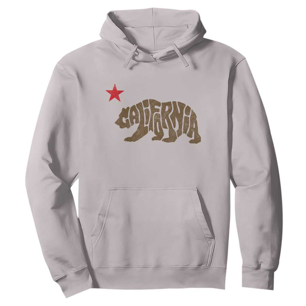 California The Golden State Bear Flag San Francisco Hoodie