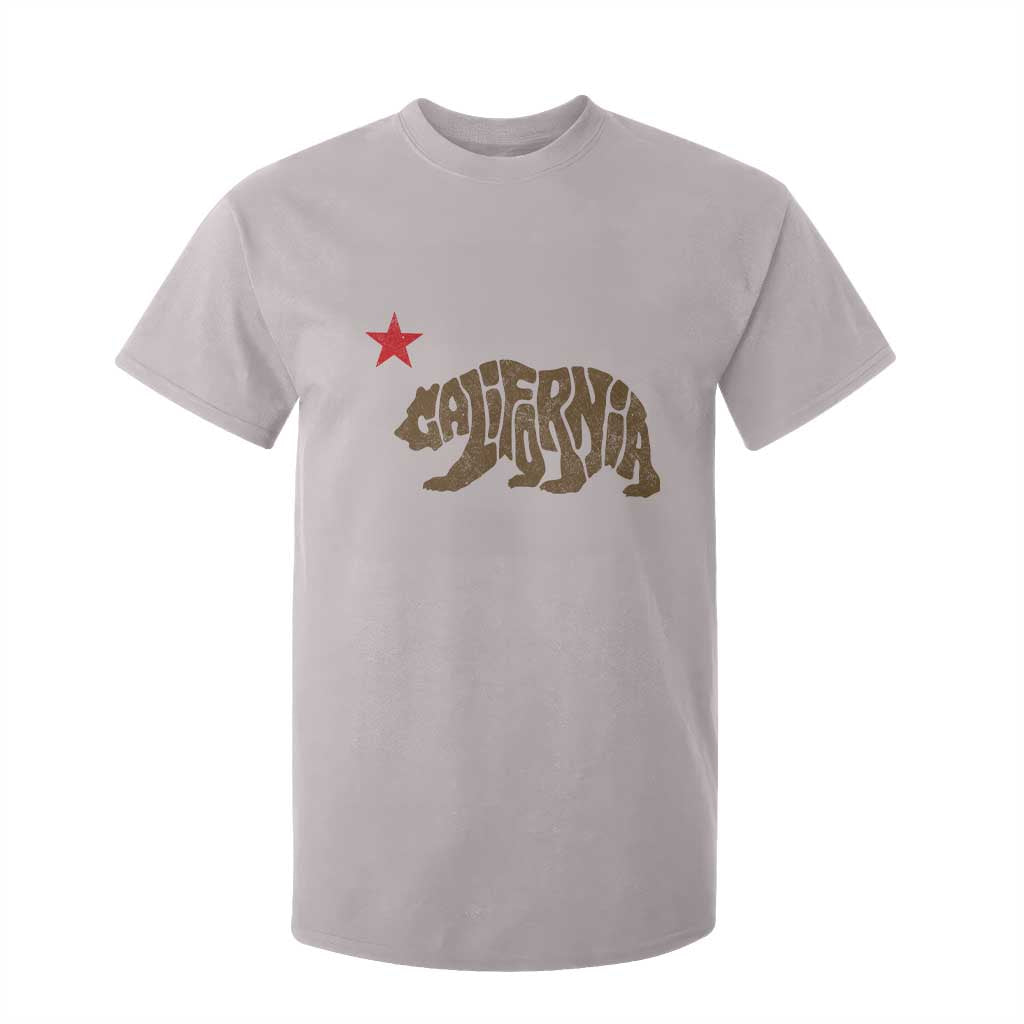 California The Golden State Bear Flag San Francisco T Shirt For Kid