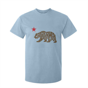 California The Golden State Bear Flag San Francisco T Shirt For Kid