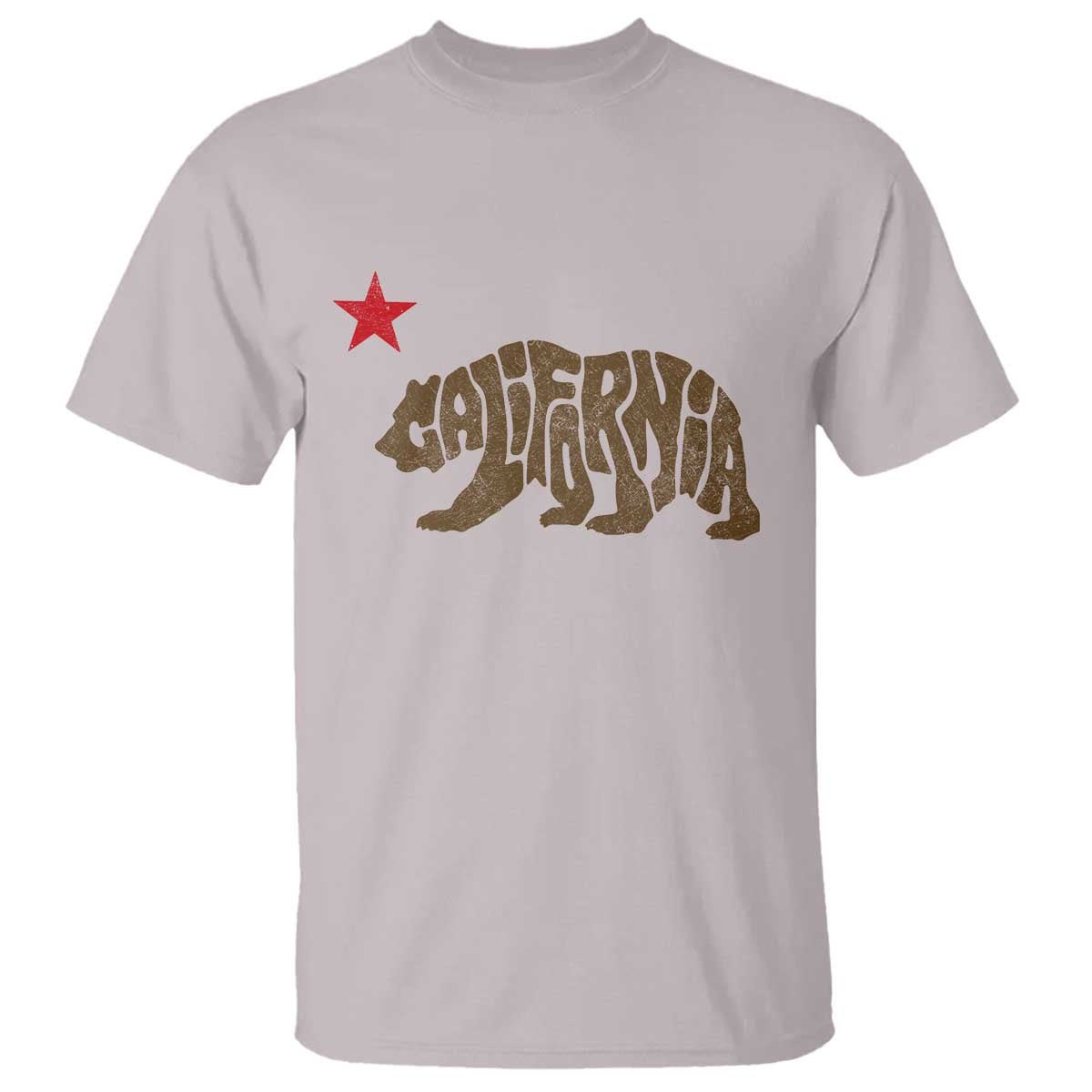 California The Golden State Bear Flag San Francisco T Shirt