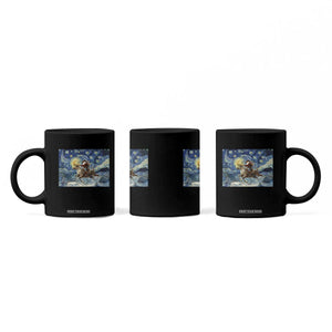 Cowboy Santa Starry Night Christmas Coffee Mug TS14 Print Your Wear