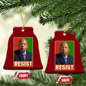 Resist Protest Civil Rights Ceramic Ornament John Lewis Black History TS14 Print Your Wear