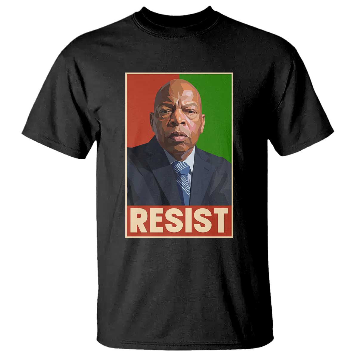 Resist Protest Civil Rights T Shirt John Lewis Black History TS14 Black Print Your Wear